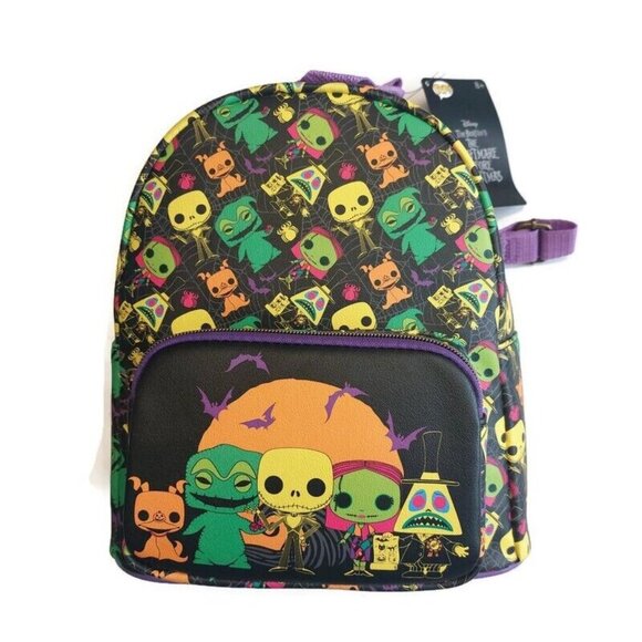 Funko Pop Disney MINI Backpack The Nightmare Before Christmas 11" x 9" Ages 8+ - Picture 1 of 6